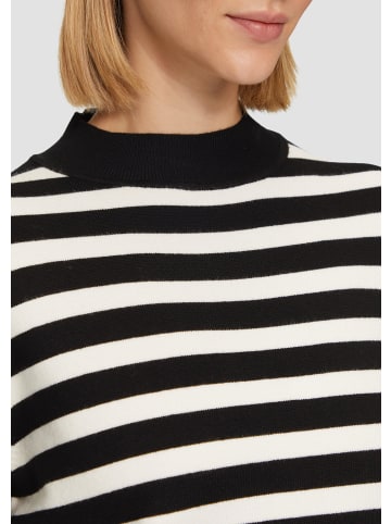 s.Oliver BLACK LABEL Strickpullover langarm in Schwarz