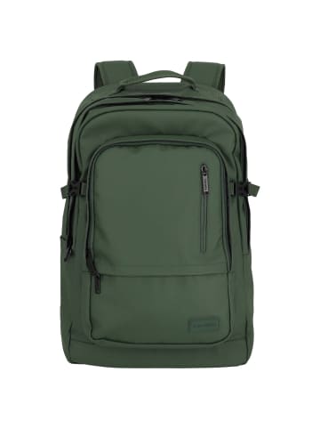 travelite Basics - Rucksack 15.6" 48 cm (black) in oliv