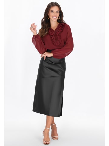 faina Women Blouse in burgundy