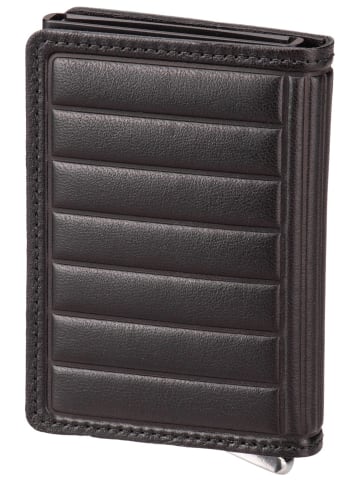 Secrid Geldbörse Slimwallet Emboss Lines in Black+