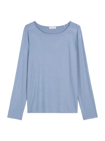 Marc O'Polo Pyjamaoberteil Mix N Match Cotton Modal in country blue