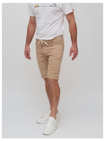 miracle of denim Five-Pocket-Shorts Thomas in Beige