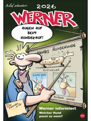 Heye Kalender Kalender - Werner Kalender 2026