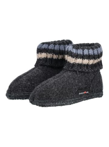 HAFLINGER Stiefelette HÜTTENSCHUH PAUL in Graphit