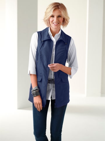 Sieh an! Weste in marine