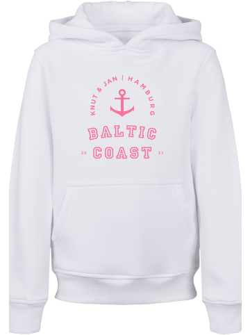 F4NT4STIC Hoodie Baltic Coast Knut & Jan Hamburg in weiß