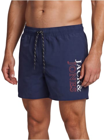 Jack & Jones Short JPSTMAUI SWIM MIX SMU 2PK regular/straight in Blau