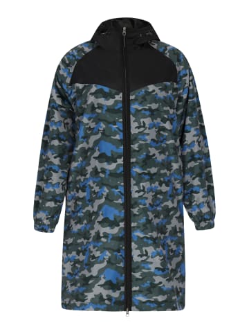 myMo Coat in Blau Camouflage