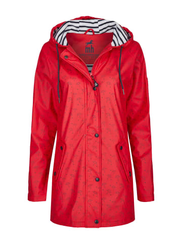 mh michael heinen Regenjacke Schirm in rot-navy