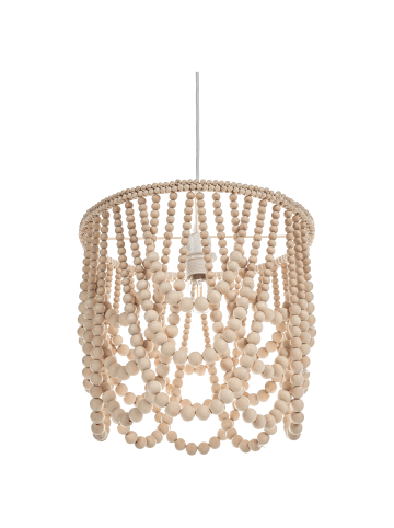 Beliani Kronleuchter PUSWELI in Braun - (W) 36 x (H) 120 x (L) 36 cm