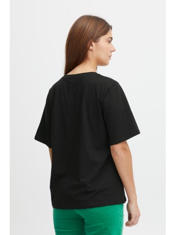 Pulz T-shirt PZBRIT Regular fit in Black Beauty