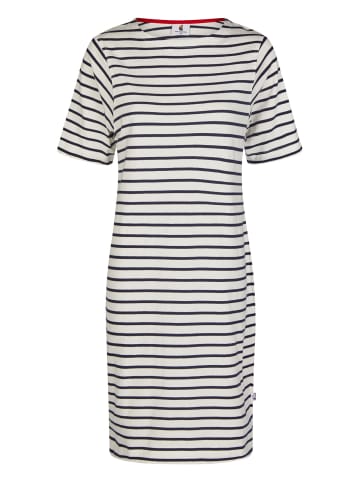 Wind Sportswear Wind Sportswear Kurzarmkleid in weiß-navy