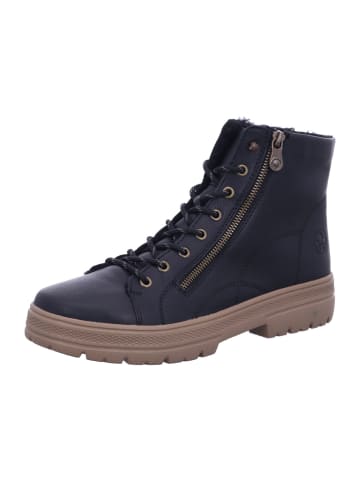 rieker Damen Winterschuhe warm  in Schwarz