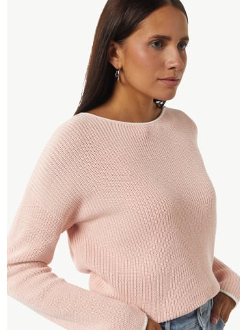 comma CI Strickpullover langarm in Pink