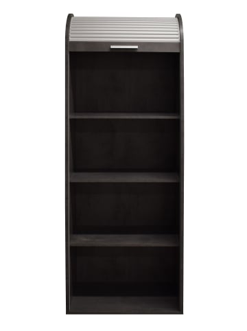 58 aufm Kessel JALOUSIESCHRANK Eadith 69 x 44 x 192 Rollladenschrank Graphit/Weiß