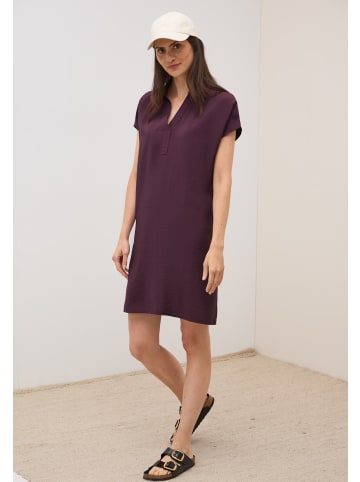 Cecil 'Strukturkleid in Unifarbe' Lila