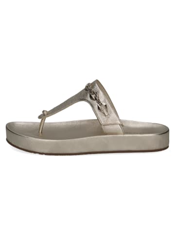 Caprice Zehenstegsandalen in Gold