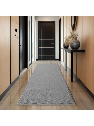 Teppich Boss Kurzflor Teppich Helix 2200 Läufer in Silber
