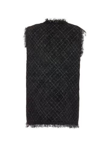 zitha Damen Ärmellose Jacke in Schwarz