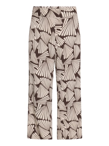 Betty Barclay Marlene-Hose mit elastischem Bund in Braun/Beige