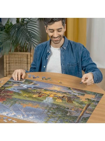 Ravensburger Ravensburger Puzzle 750 Teile Lagerfeuer-Romantik in bunt