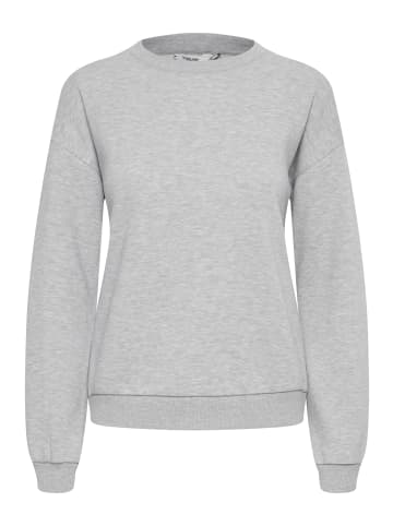b. young Sweatshirt BYSAMMIA Loose fit in Light Grey Melange