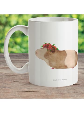 Mr. & Mrs. Panda Tasse Meerschweinchen Weisheit ohne Spruch in Weiß