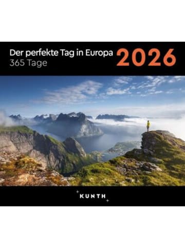 Kunth Kalender - Der perfekte Tag in Europa - KUNTH 365-Tage-Abreißkalender 202