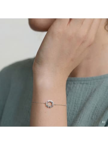 Tamaris Armband Colorful Circles in silber