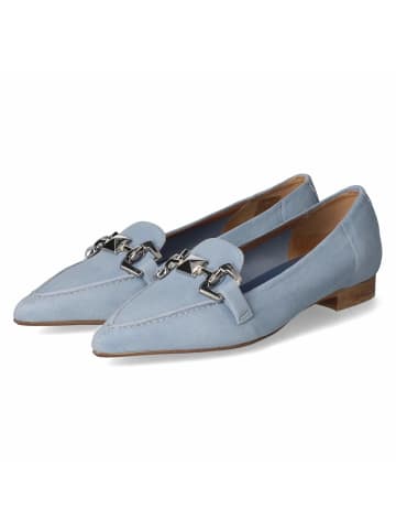 Donna Carolina Slipper TRAY PLAT in Blau