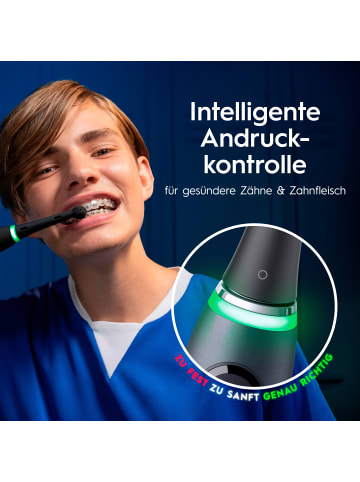 Oral-B Elektrische Zahnbürste "iO Series 9 + Lade-Reiseetui & Tasche" in Schwarz