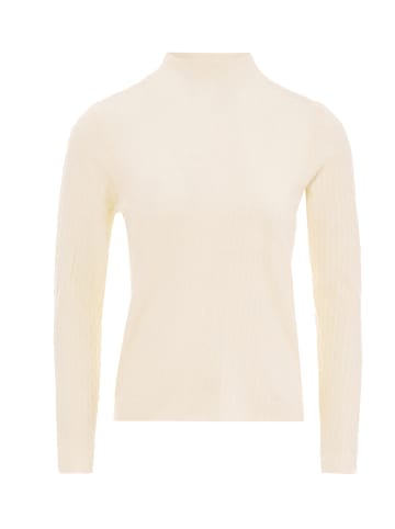 CARNEA Damen Strickpullover in Wollweiss