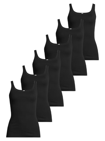 Nina von C. Unterhemd / Top Fine Cotton in Schwarz