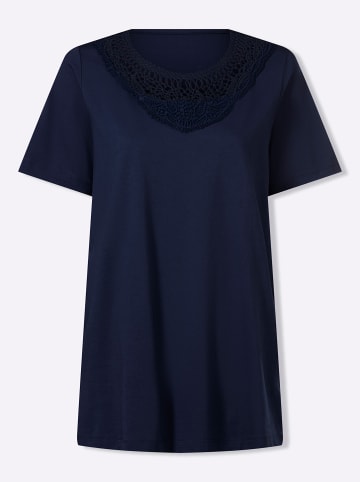 Sieh an! Longshirt in marine