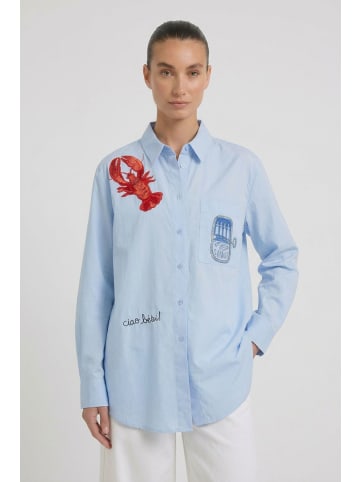 Oui Bluse in kentucky blue