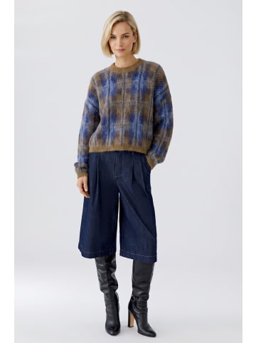 Oui Pullover in lt brown blue
