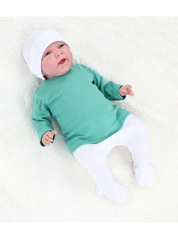 TupTam Baby Jungen Langarmshirt 5er Pack in blau/grün