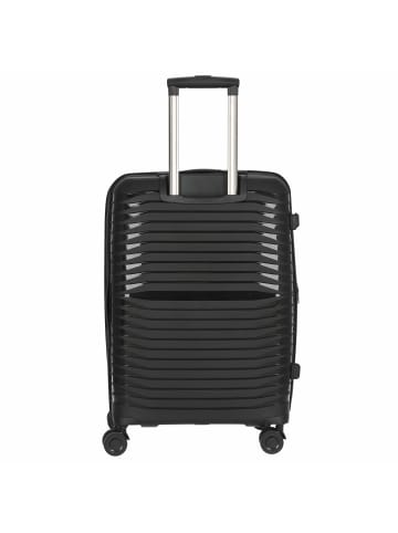 Stratic Bright+ - 4-Rollen-Trolley 66 cm M erw. (yellow gold) in schwarz