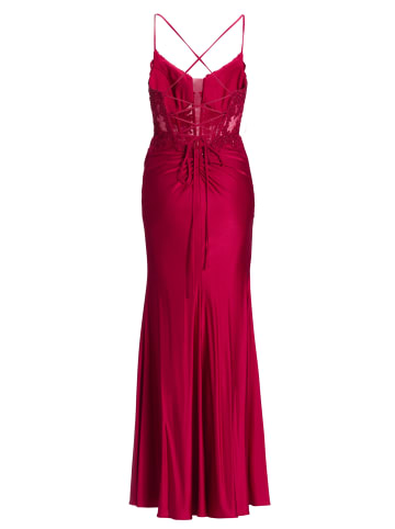 HEY KYLA Abendkleid in bordeaux - 0003