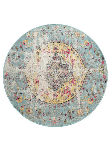 KADIMA DESIGN Outdoor Teppich Orient-Vintage Balkon, Terrasse schmutzabweisend in Mehrfarbig