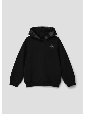 s.Oliver Sweatshirt langarm in Schwarz