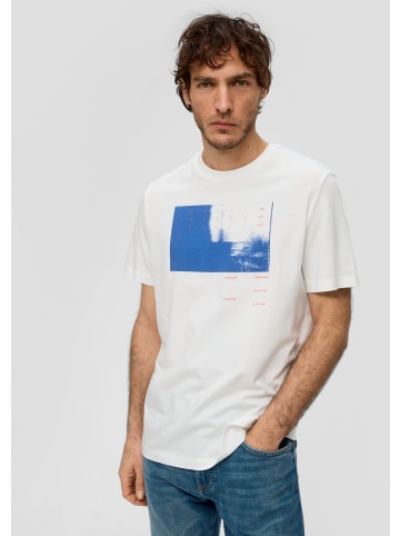 s.Oliver T-Shirt in 01D2_weiß