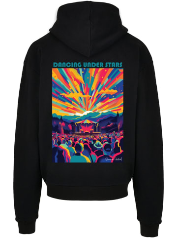 Merchcode Hoodie "Dance Under Stars Oversized Hoody" in Schwarz