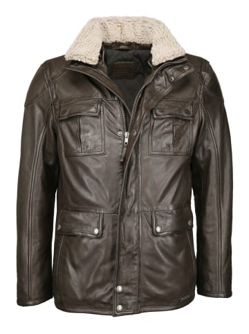 Mustang Lederjacke 31019262-RF in braun