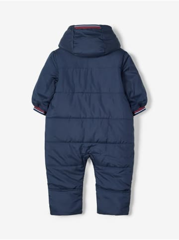 name it Baby Unisex Schneeanzug Winteranzug gefüttert in Blau