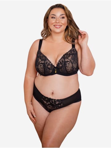 SugarShape High-Panty Vienna in black/beige