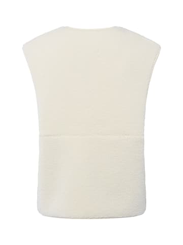 Someday Weste Uliv in ecru - 0001