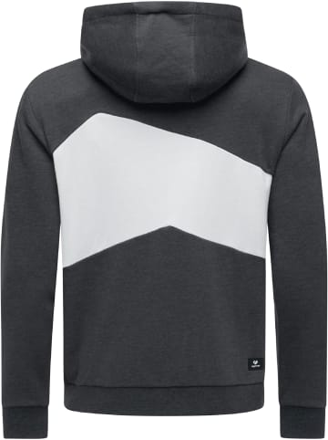 ragwear Kapuzensweatjacke Wilso in Dark Grey