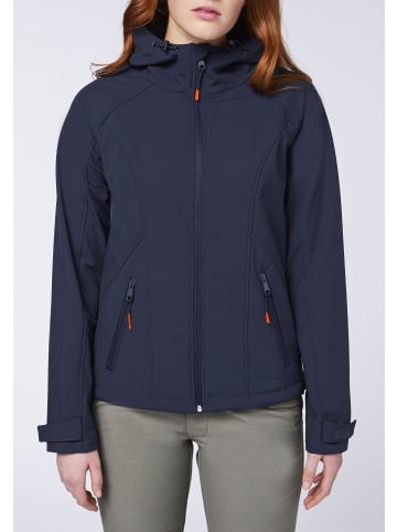 Gardena Softshell-Jacke in Blau