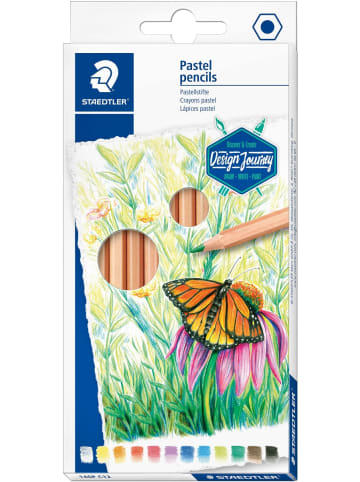 Staedtler Farbstift 146P pastell 2,9mm farbig sortiert Packung mit 12 Stück